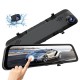 Campark CE70 2.5K 12" Front and Rear Mirror Dash Cam with Voice Control