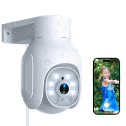 Campark SC25 2K Security Camera 2.4G WiFi Wired Camera with Color Night Vision & Motion Tracking Campark SC25 2K Security Camera 2.4G WiFi Wired Camera with Color Night Vision & Motion Tracking