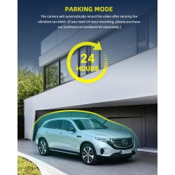 Campark CE66A/DC14 3 Way 4K WIFI Dash Camera With 64GB Memory Card Campark CE66A/DC14 3 Way 4K WIFI Dash Camera With 64GB Memory Card