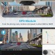 Campark CE70 2.5K 12" Front and Rear Mirror Dash Cam with Voice Control