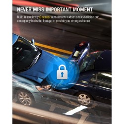 Campark C310 1080P Front and Inside Dash Cam With HDR Backup Camera Campark C310 1080P Front and Inside Dash Cam With HDR Backup Camera