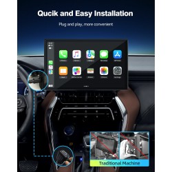Campark RC07 9 Inch Wireless Car Stereo Apple Car Play and Android Auto with HD Touch Screen and Backup Camera, GPS & Siri Campark RC07 9 Inch Wireless Car Stereo Apple Car Play and Android Auto with HD Touch Screen and Backup Camera, GPS & Siri