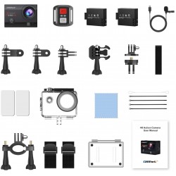 Campark ACT74A 4K 20MP Action Camera EIS External WiFi Waterproof Camera Campark ACT74A 4K 20MP Action Camera EIS External WiFi Waterproof Camera