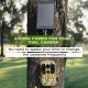 Campark BC179 Trail Camera Solar Panel 3000mAh Solar Power Bank