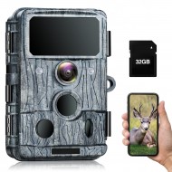 Campark TC05 4k 48MP Wifi Night Vision Trail Cam With 32G SD Card Campark TC05 4k 48MP Wifi Night Vision Trail Cam With 32G SD Card