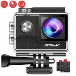 Campark X15 4K Action Camera 16MP EIS Anti-shake Wifi Camcorder with Touch Screen Campark X15 4K Action Camera 16MP EIS Anti-shake Wifi Camcorder with Touch Screen