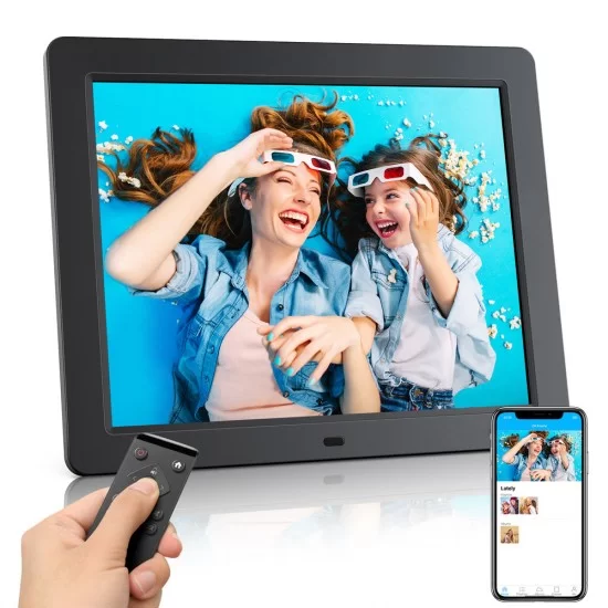 Jeemak F50 15" HD WiFi Multifunctional Digital Photo Frame With Large