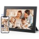 Jeemak PF01 10.1'' Touch Screen Works With Alexa Digital Photo Frame