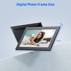 Jeemak PF01 10.1'' Touch Screen Works With Alexa Digital Photo Frame Jeemak PF01 10.1'' Touch Screen Works With Alexa Digital Photo Frame