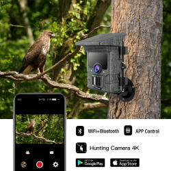 Campark T150 4K 30MP Solar Powered WiFi Bluetooth Trail Camera Campark T150 4K 30MP Solar Powered WiFi Bluetooth Trail Camera