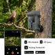 Campark T150 4K 30MP Solar Powered WiFi Bluetooth Trail Camera