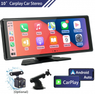 Car Stereo Wireless CarPlay & Android Auto 10'' HD Touchscreen Car Video Players with Screen Mirroring Optional Rear View Camera Car Stereo Wireless CarPlay & Android Auto 10'' HD Touchscreen Car Video Players with Screen Mirroring Optional Rear View Camera