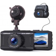 Campark DC20 Dash Cam Front and Rear Dual 1080P Car Camera with 340° Wide Angle Recording Campark DC20 Dash Cam Front and Rear Dual 1080P Car Camera with 340° Wide Angle Recording
