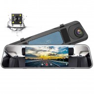 Campark R5 Video Streaming Rearview Mirror Dual 1080P Touch Screen Dash Cam and Backup Camera Campark R5 Video Streaming Rearview Mirror Dual 1080P Touch Screen Dash Cam and Backup Camera