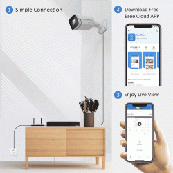 Campark W500 4K 4pcs 8MP Wired PoE Security Camera System with 3TB Hard Drive Campark W500 4K 4pcs 8MP Wired PoE Security Camera System with 3TB Hard Drive