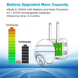 Campark AP50 Wireless Battery Powered PTZ Security Camera Campark AP50 Wireless Battery Powered PTZ Security Camera